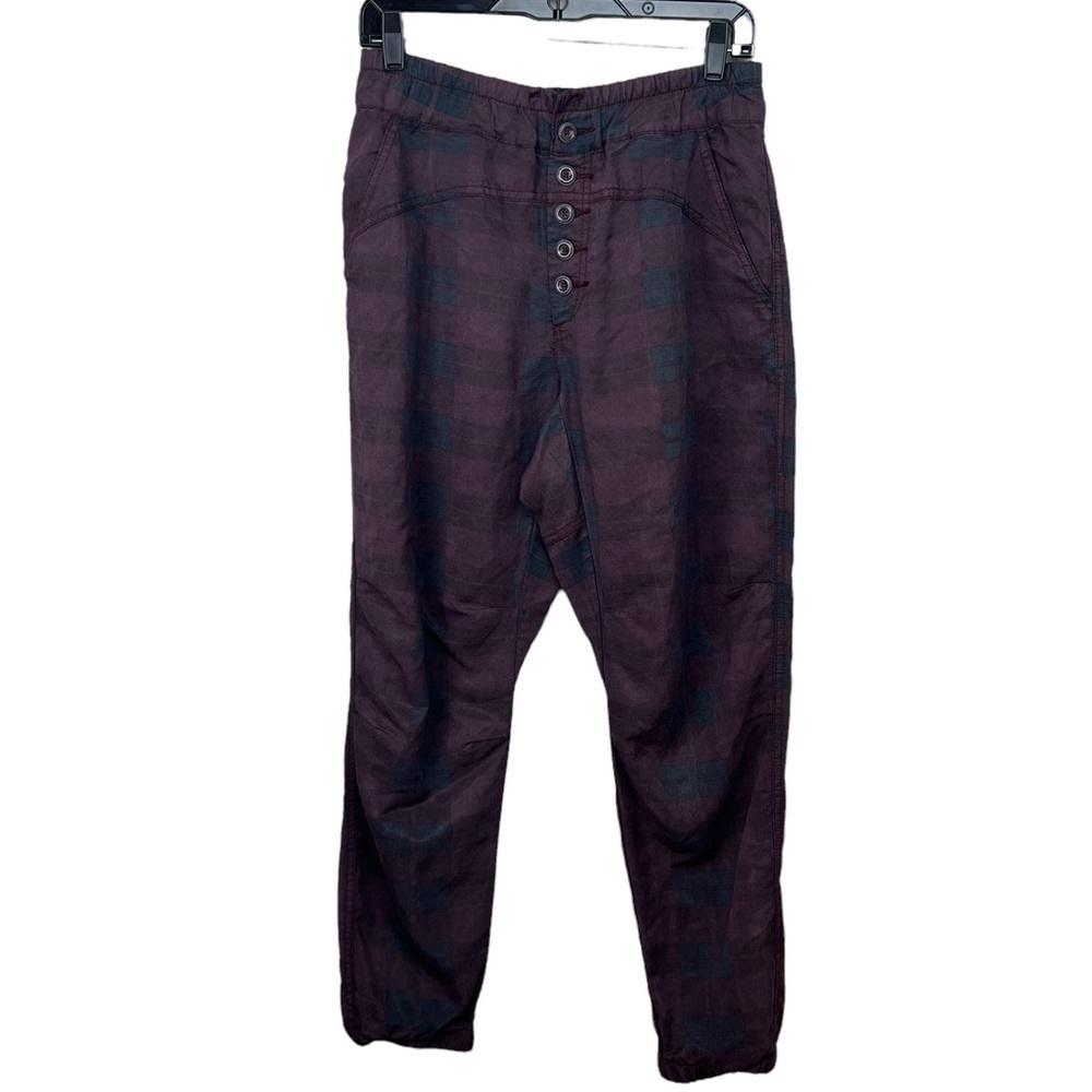 By Anthropologie Jacquie Button Fly Jogger Pants